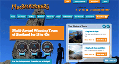 Desktop Screenshot of macbackpackers.com